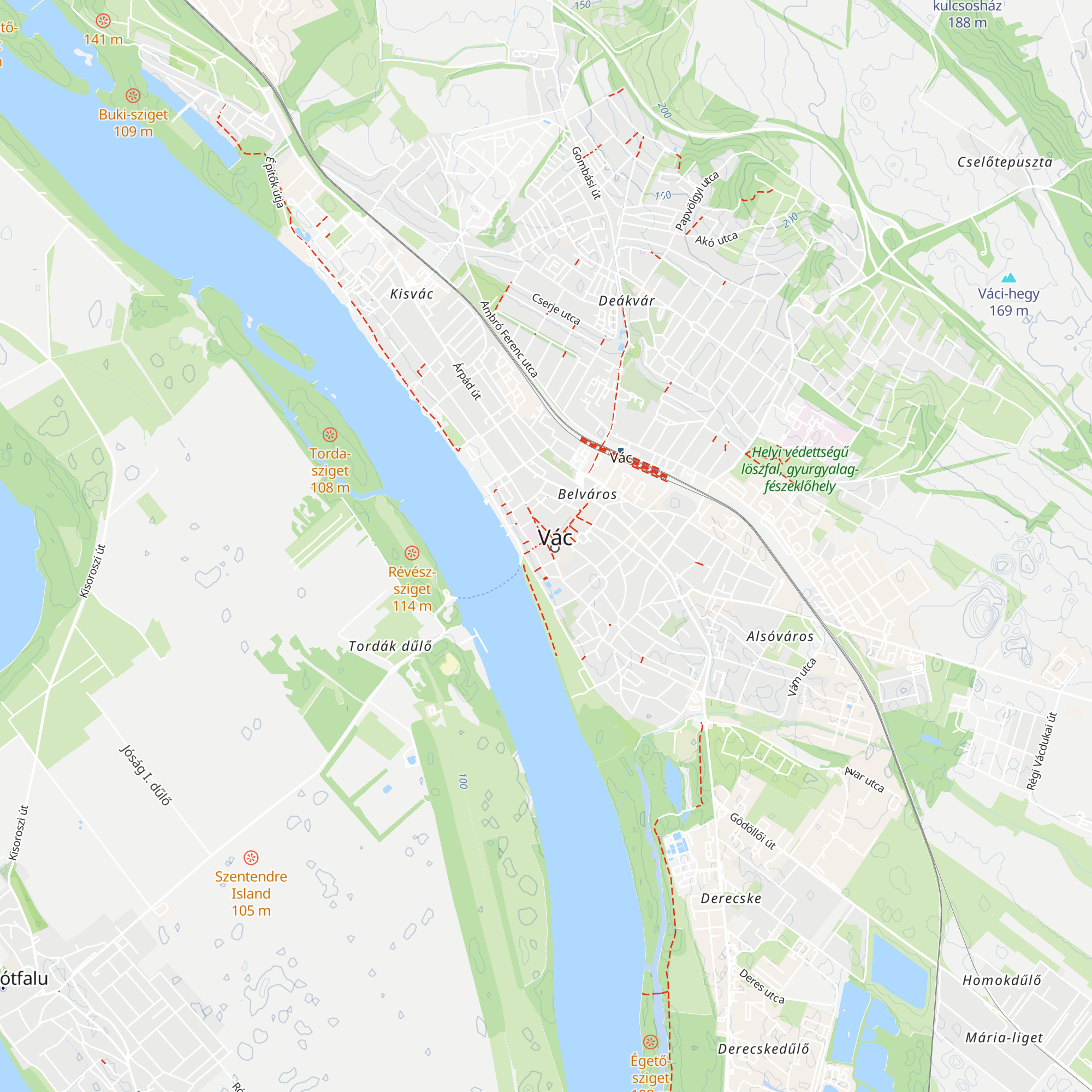 Tourist Information map