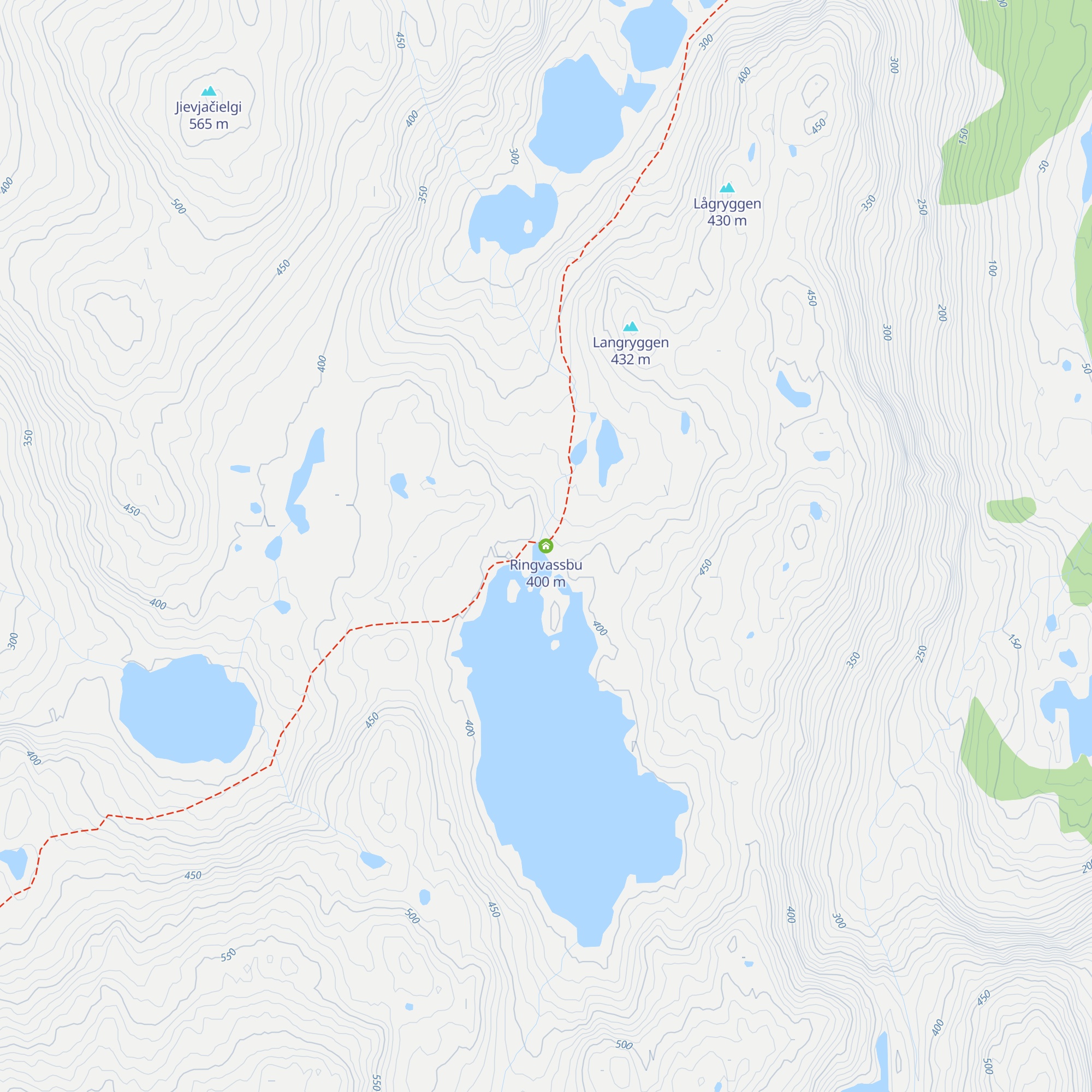 Ringvassbu map