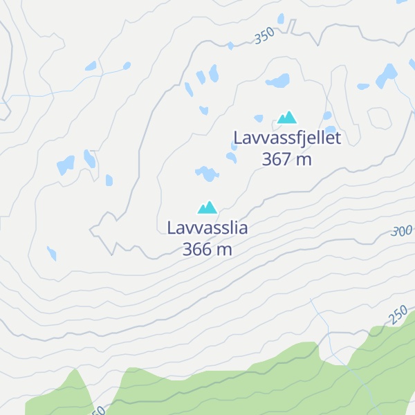 Map of Lavvasslia