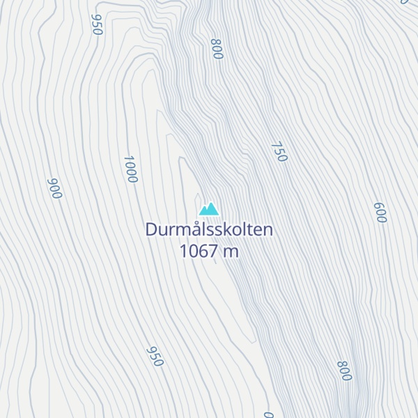 Map of Durmålsskolten