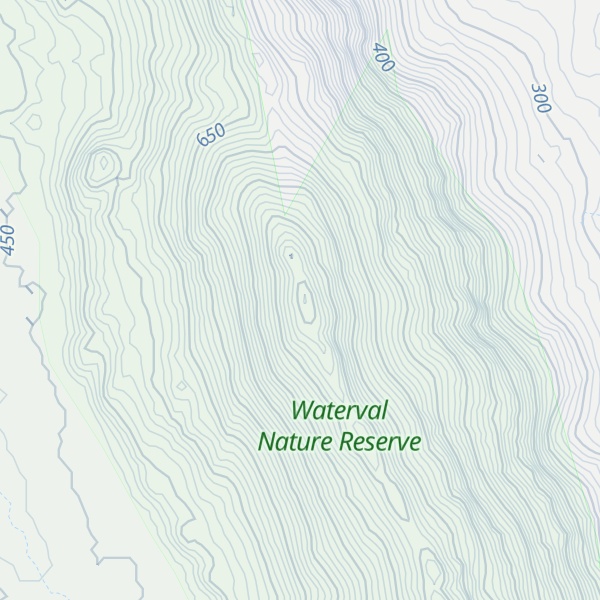 Map of Blake's Berg