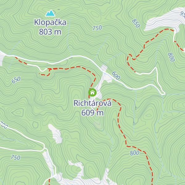 Map of Richtárová