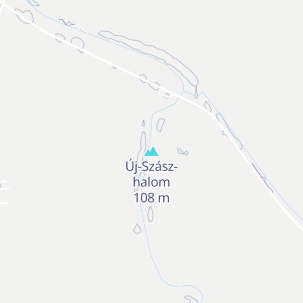 Map of Új-Szász-halom
