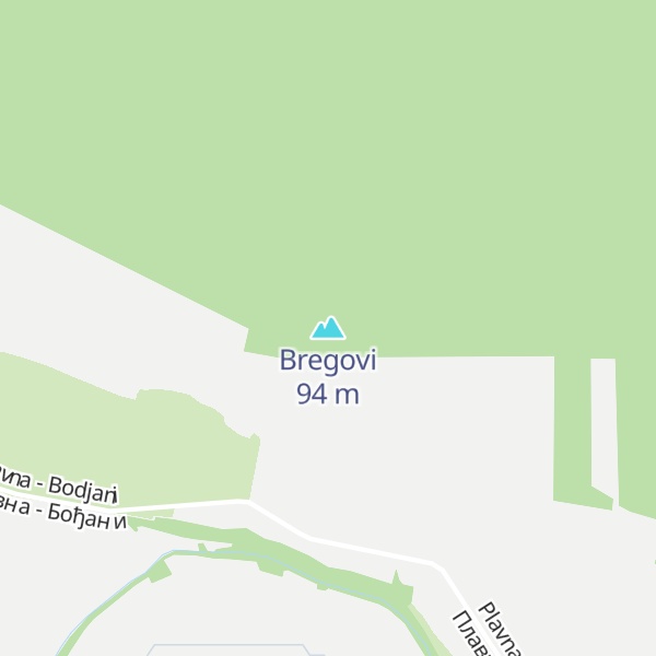 Map of Bregovi