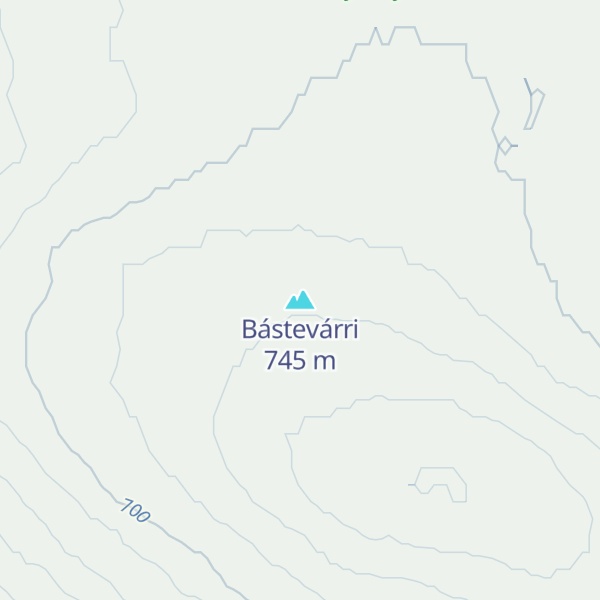 Map of Bástevárri