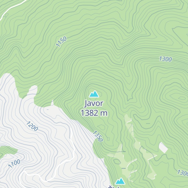 Map of Javor