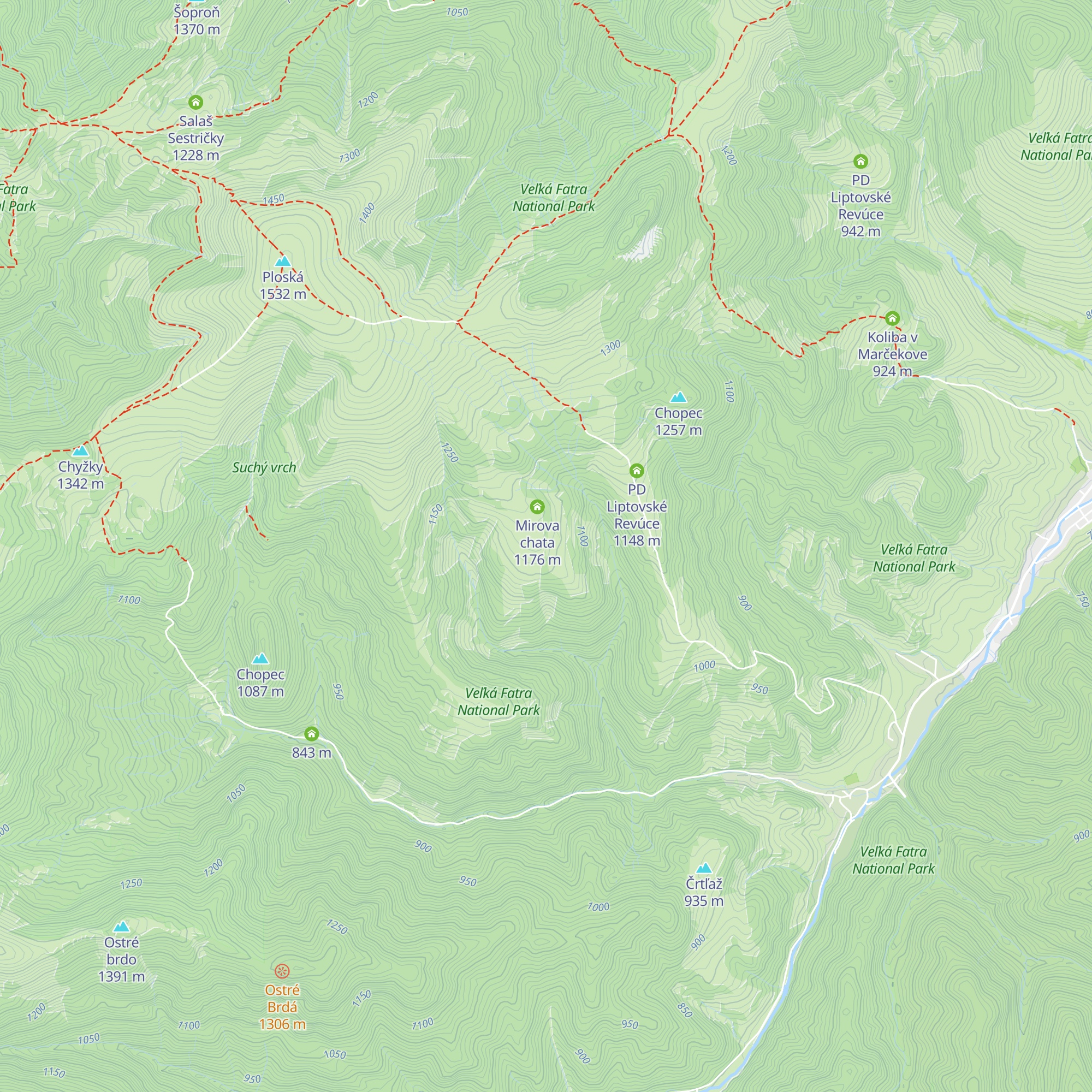 Krátka map