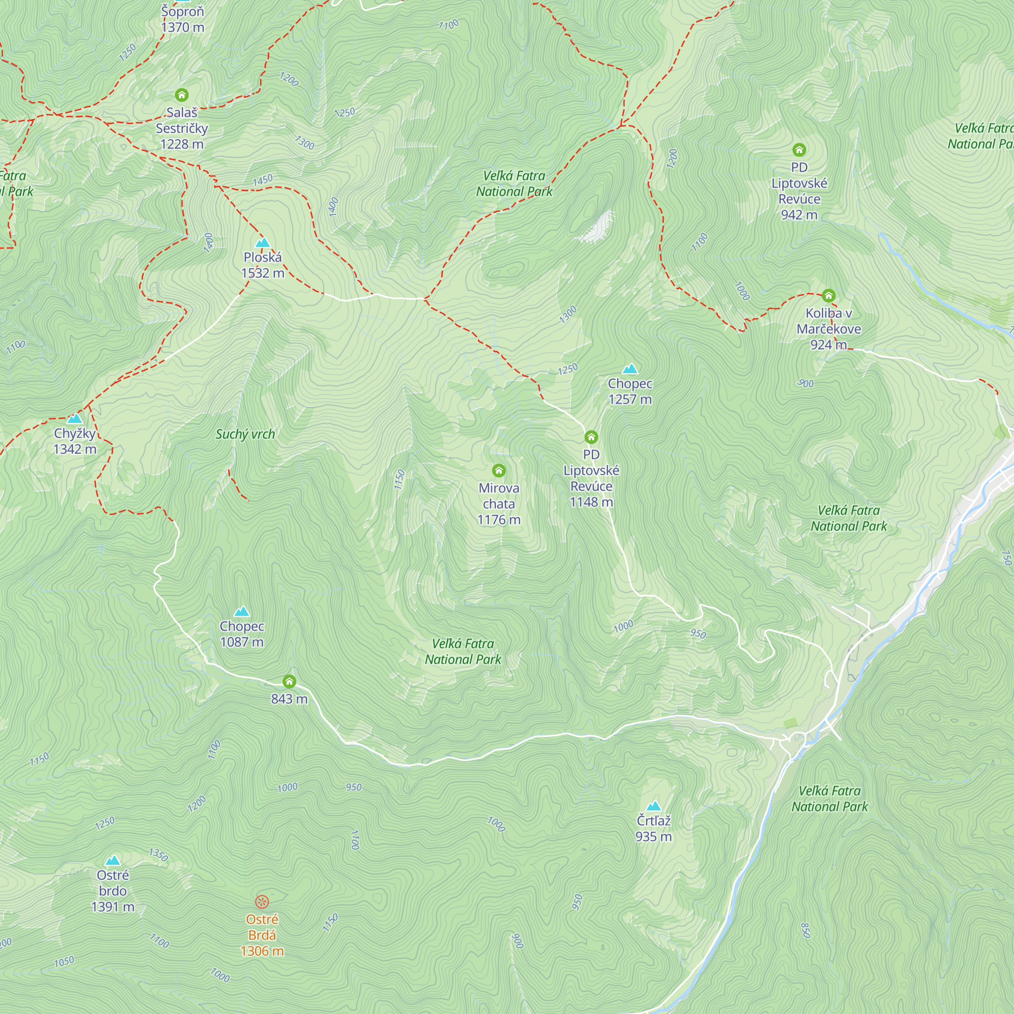 Krátka map