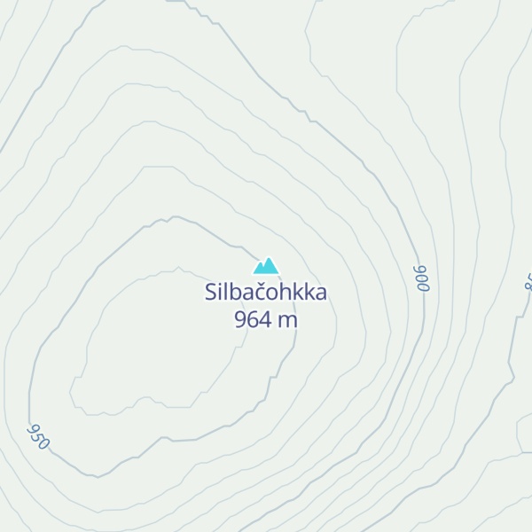 Map of Silbačohkka