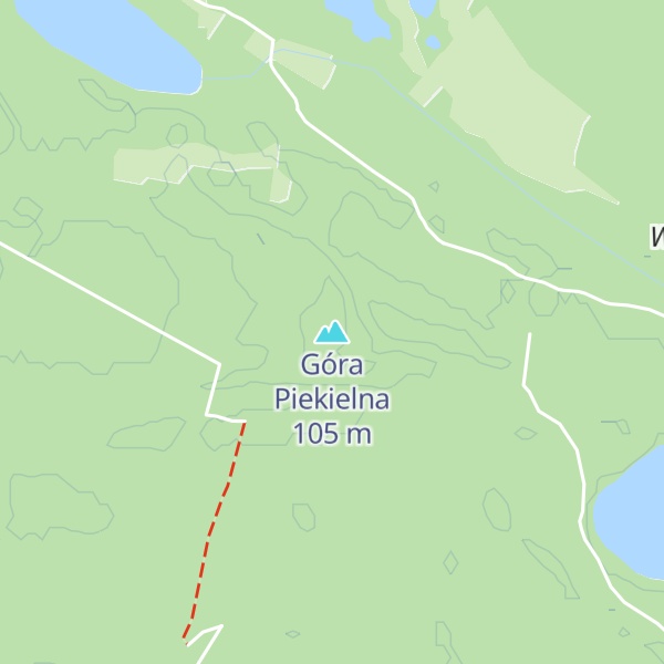 Map of Góra Piekielna