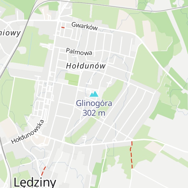 Map of Glinogóra