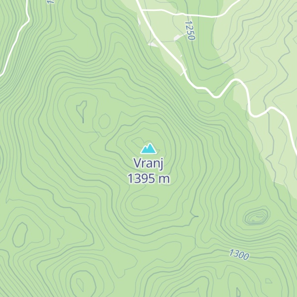 Map of Vranj