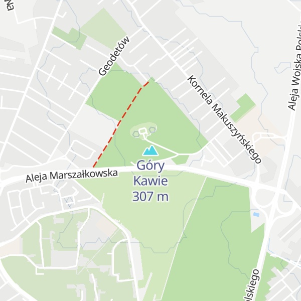 Map of Góry Kawie