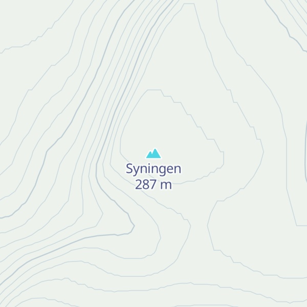 Map of Syningen