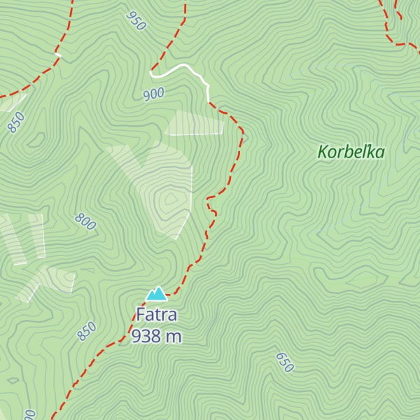Map of Grúň