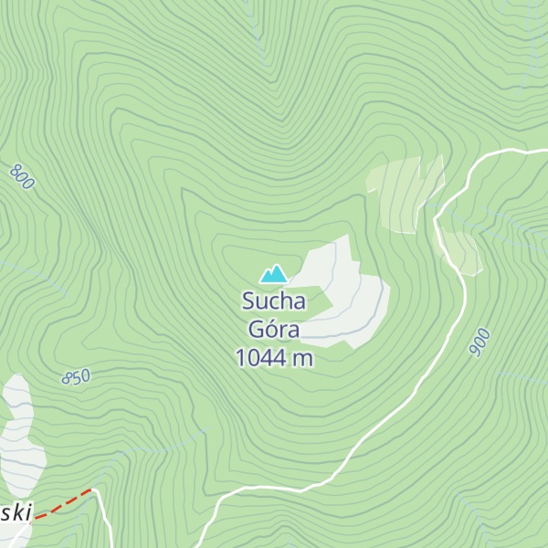 Map of Sucha Góra