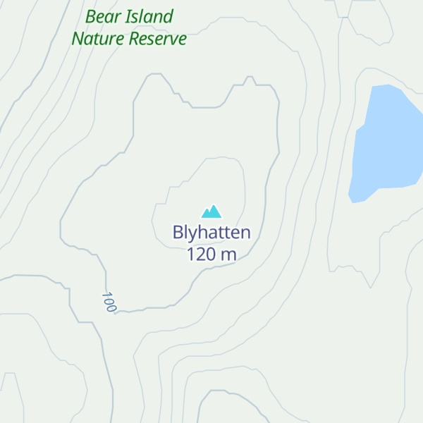 Map of Blyhatten