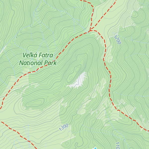 Map of Čierny kameň