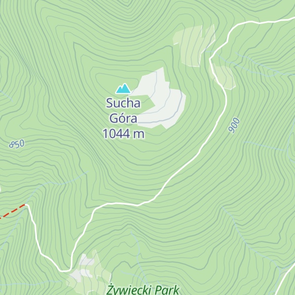 Map of Chatka na Suchej Górze