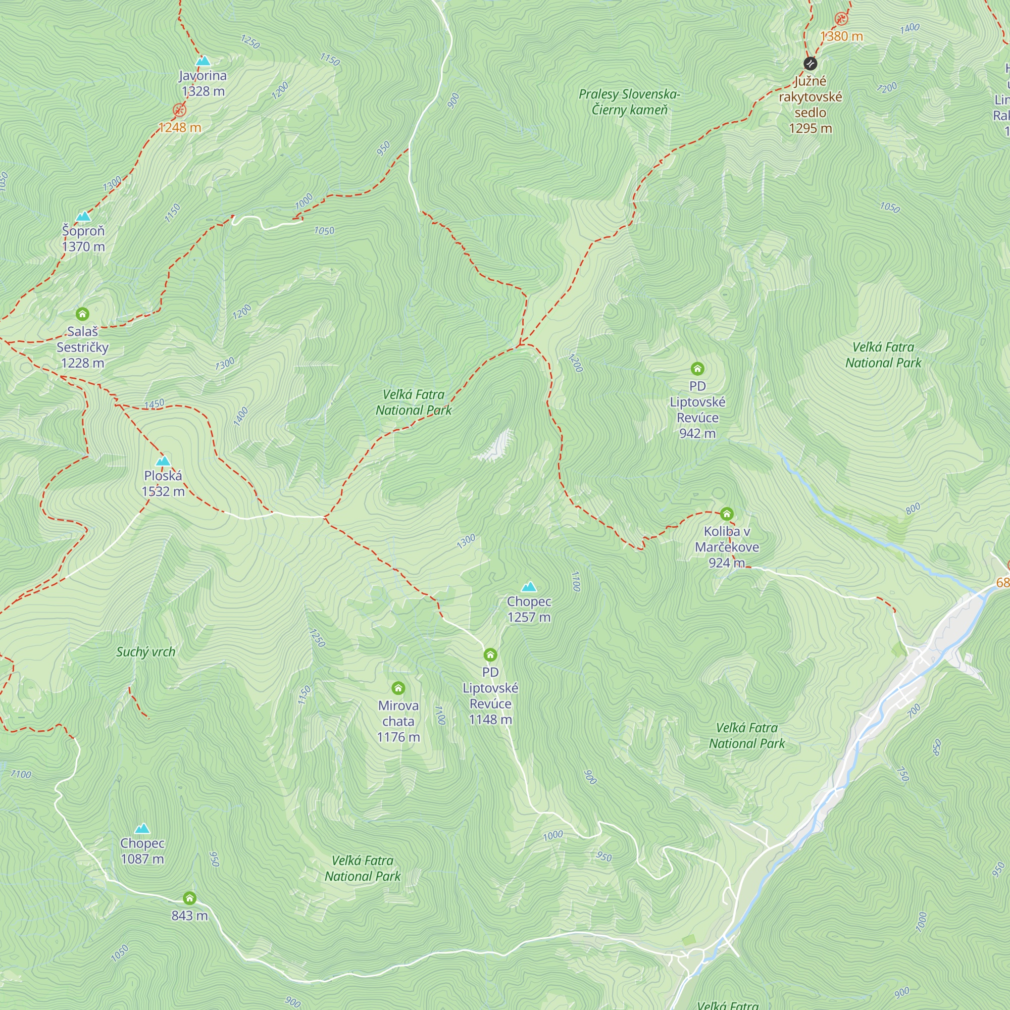 Koniarka map
