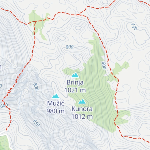 Map of Brinja