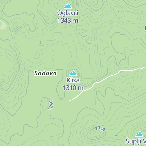 Map of Klisa