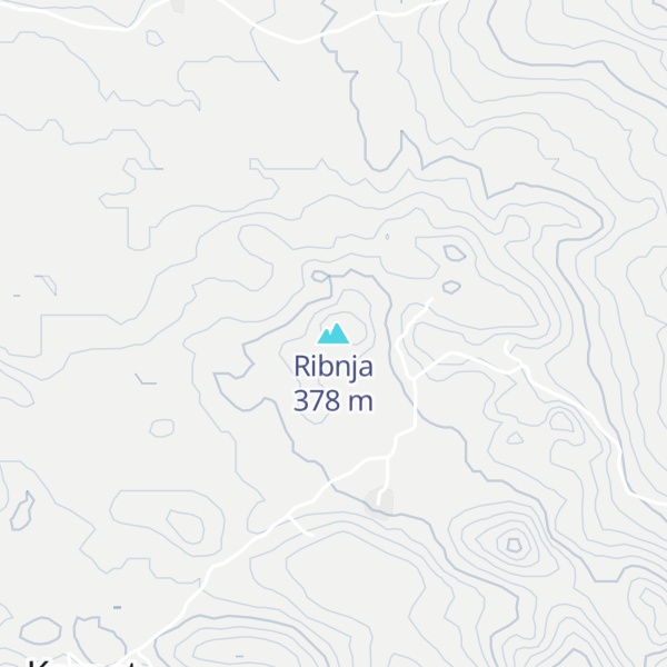 Map of Ribnja