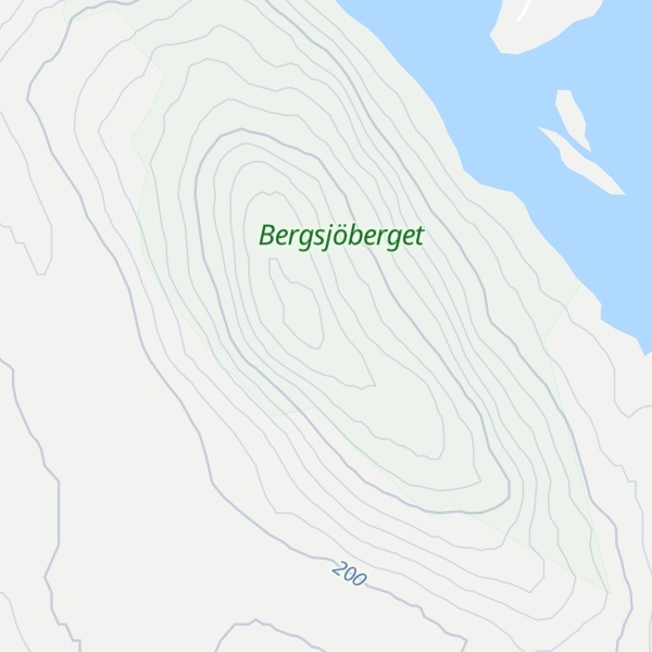 Map of Raststuga Bergsjöberget
