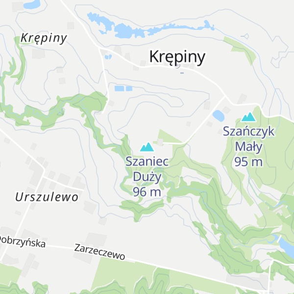 Map of Szaniec Duży