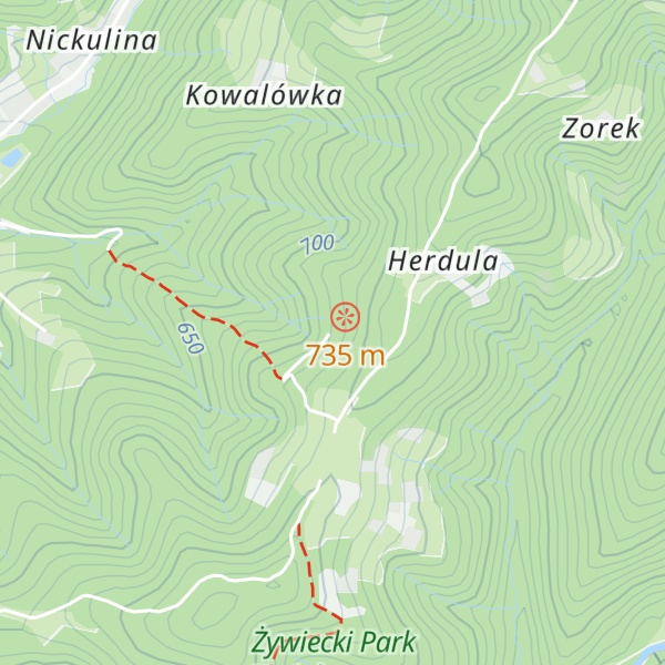 Map of Chata na Zagroniu