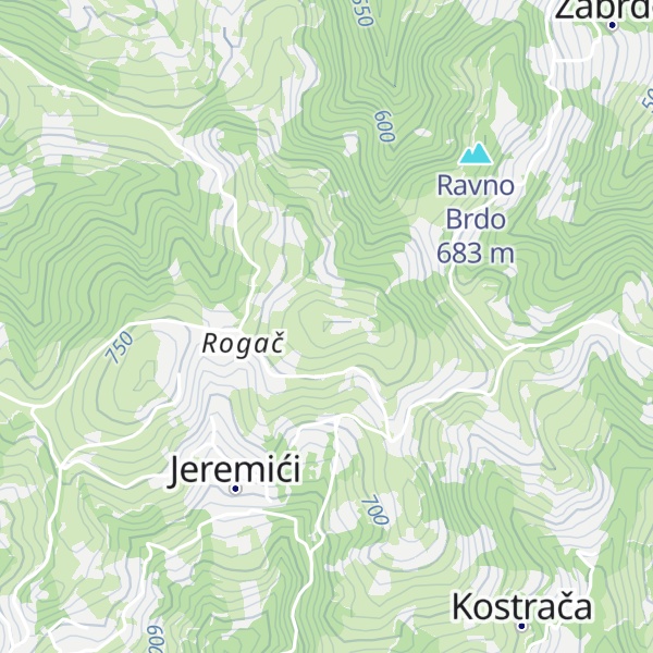 Map of Rogač