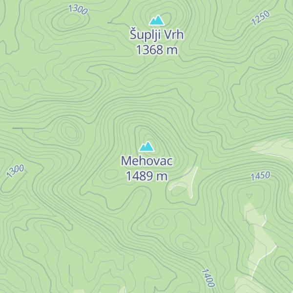 Map of Mehovac