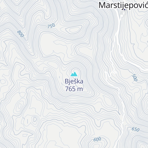 Map of Bješka