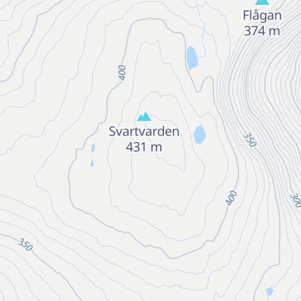 Map of Norddalsfjellet