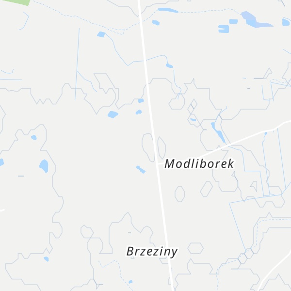 Map of Łysa Góra