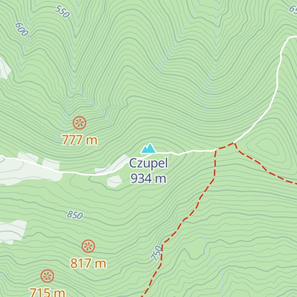 Map of Czupel