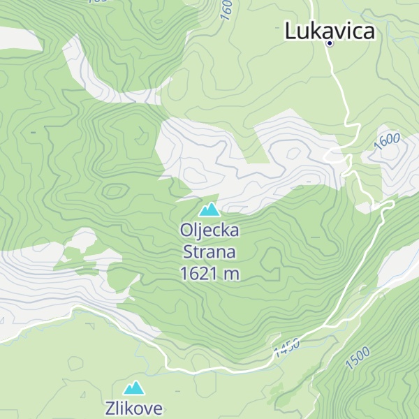Map of Oljecka Strana