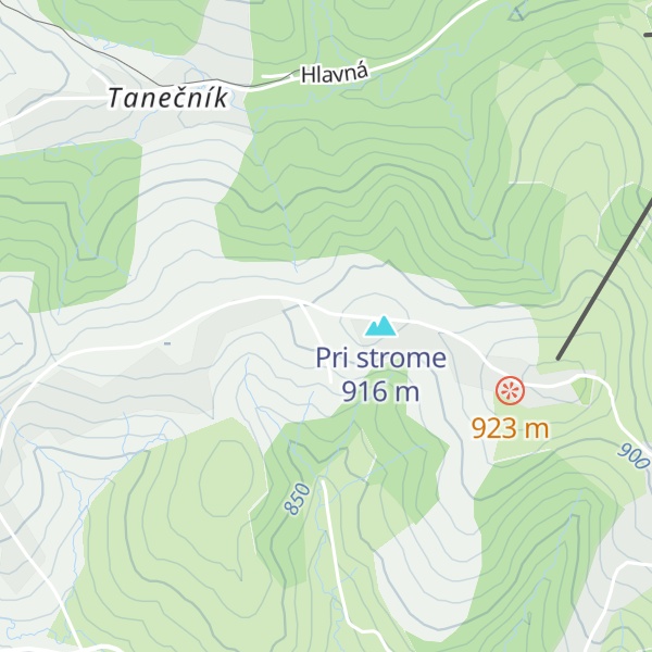 Map of Chata Sylvester
