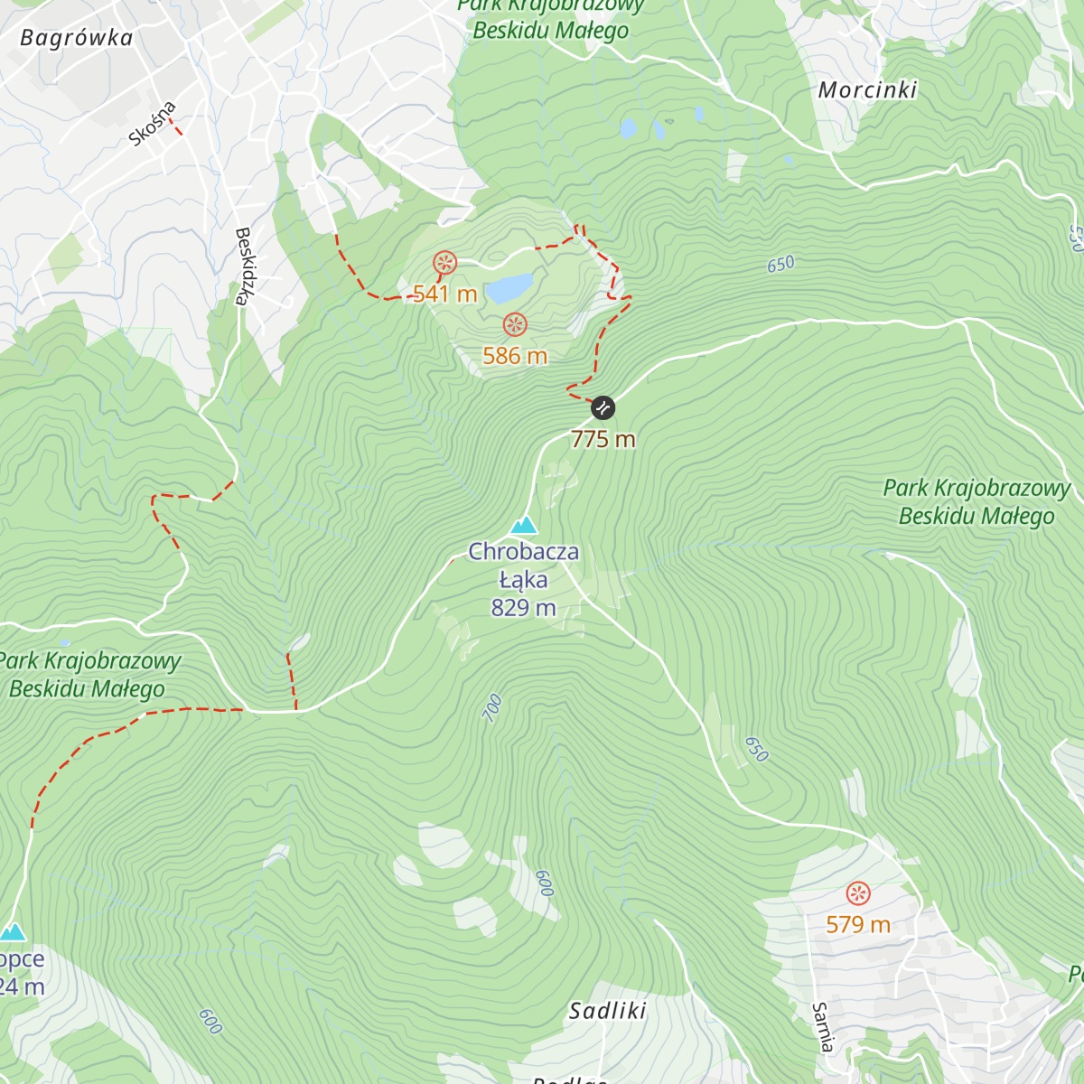 Dom Turystyczno-Rekolekcyjny Hrobacza Łąka map