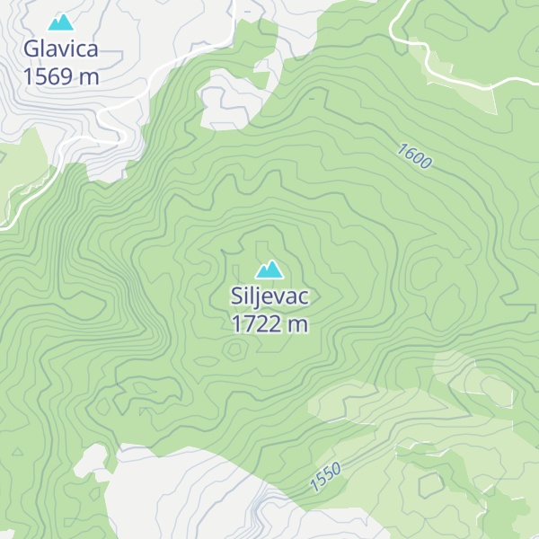 Map of Siljevac