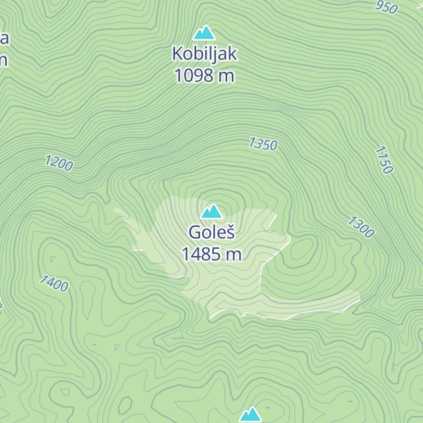 Map of Goleš