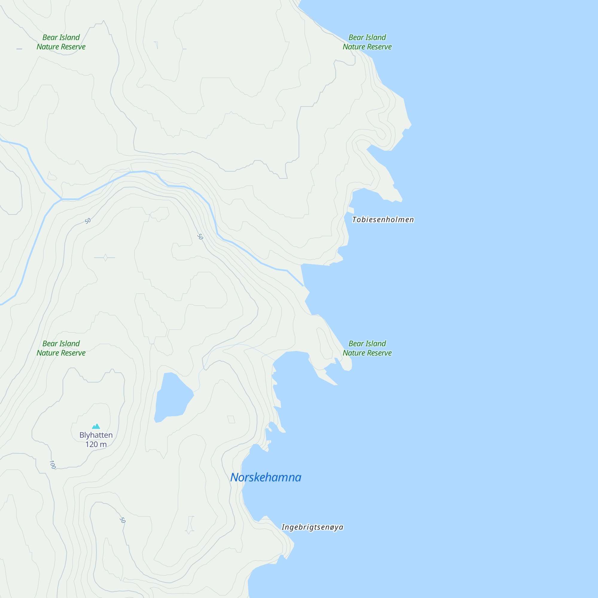 Russehamna map