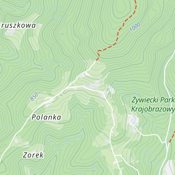 Map of Chata Zapolanka