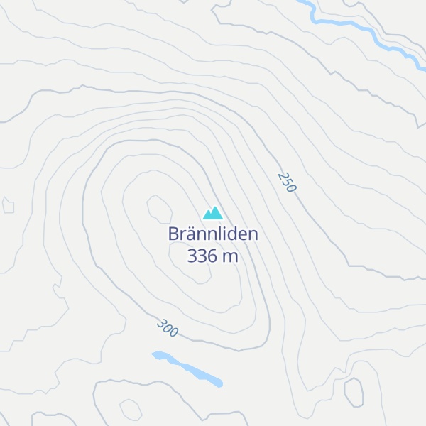 Map of Brännliden