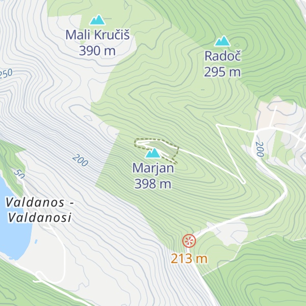 Map of Marjan