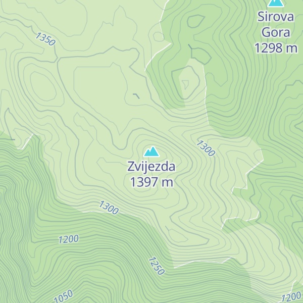 Map of Zvijezda