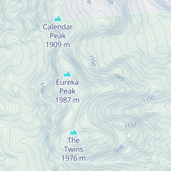 Map of Eureka Needle