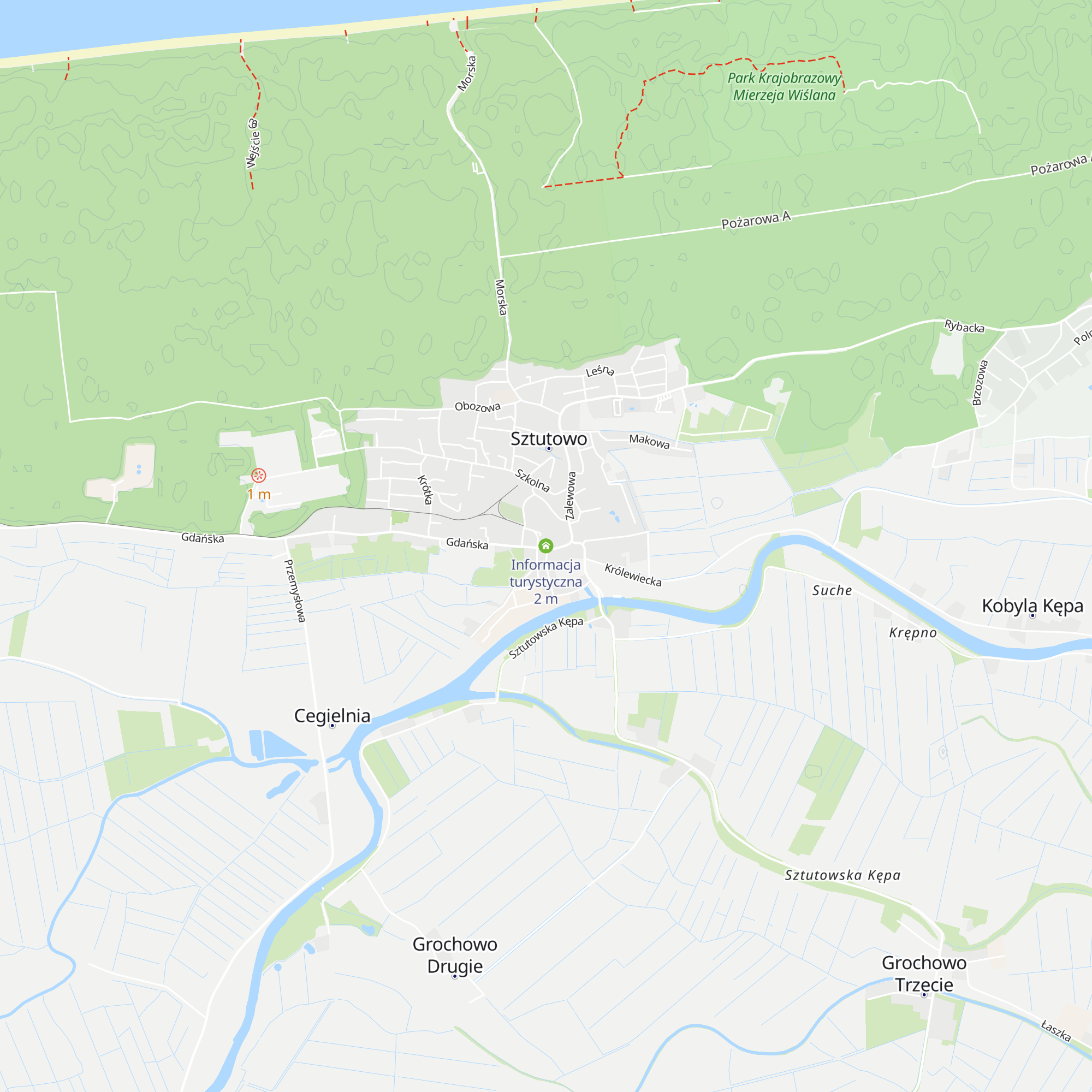 Informacja turystyczna map