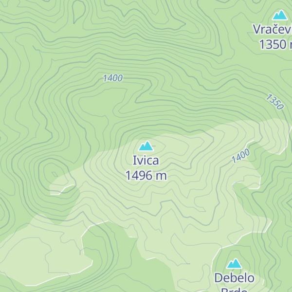 Map of Ivica