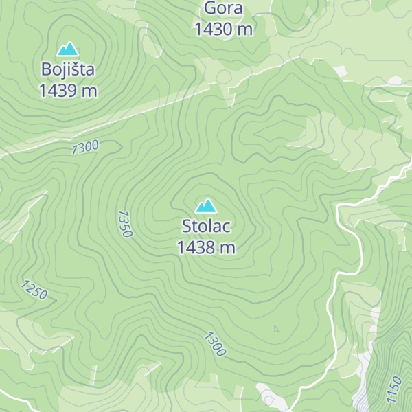 Map of Stolac